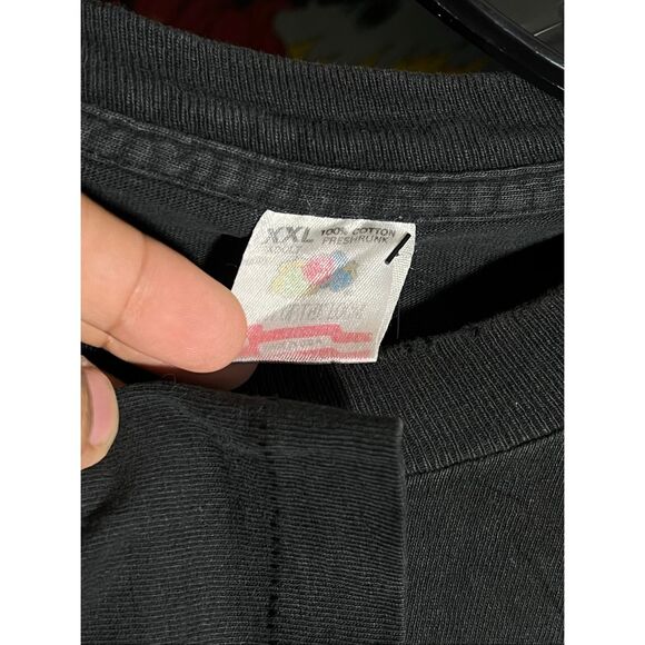 Vintage 90s Rare Langston University Football Tee - Picture 4 of 8